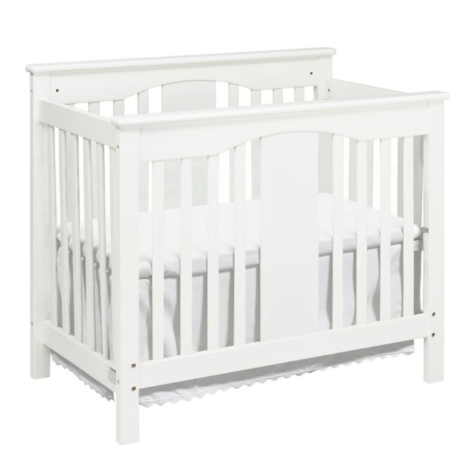 Davinci Annabelle 2 In 1 Mini Crib And Twin Bed In White Bed