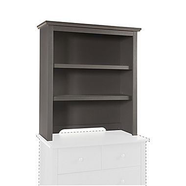 DaVinci Autumn Bookcase/Hutch in Slate. View a larger version of this product image.