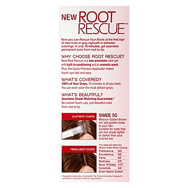 L&#39;Oréal&reg; Root Rescue in 5G Medium Golden Brown. View a larger version of this product image.