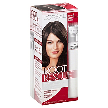 L'Oréal® Root Rescue in 4 Dark Brown | Bed Bath & Beyond