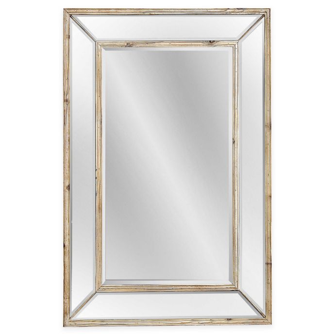 Bassett Mirror Company 32Inch x 47Inch Pompano Mirror Bed Bath and