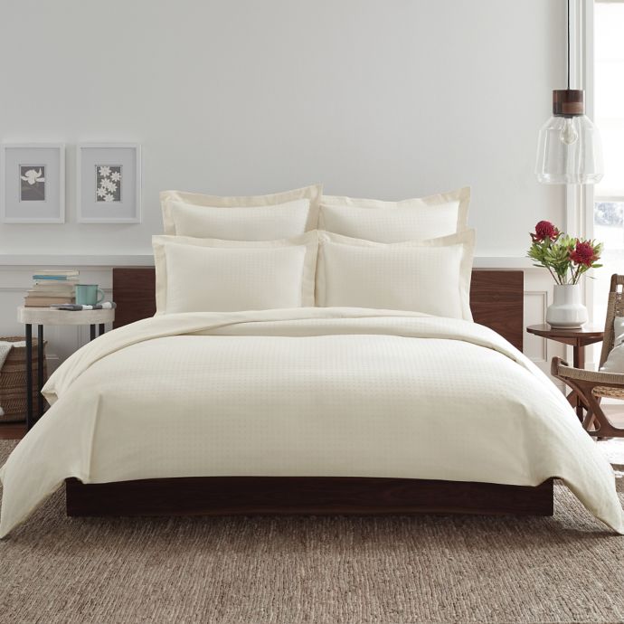 Real Simple Clip N Zip Reversible Duvet Cover Bed Bath Beyond