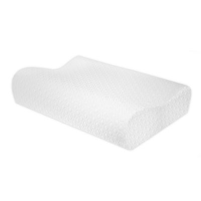 sensorpedic gel overlay memory foam pillow