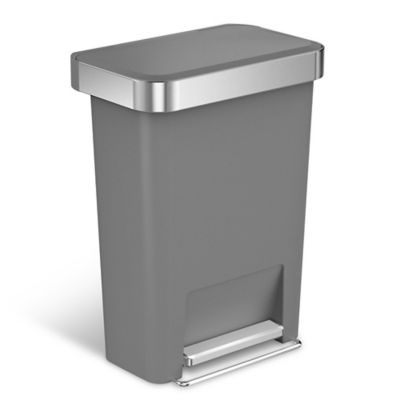 rectangular garbage bin