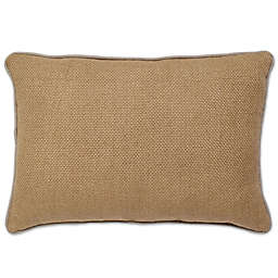 Aura Basket Weave Oblong Throw Pillow
