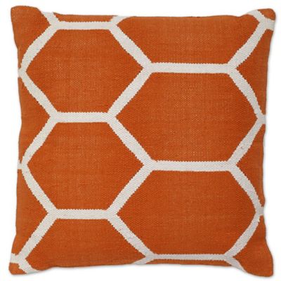 orange decorative pillows