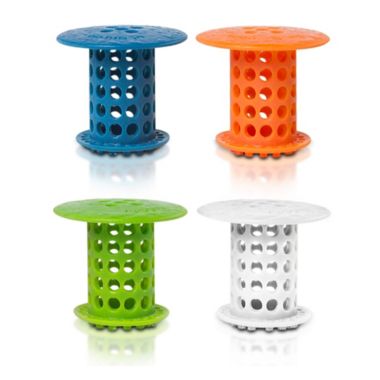 TubShroom&trade; Hair Catcher in Blue. View a larger version of this product image.