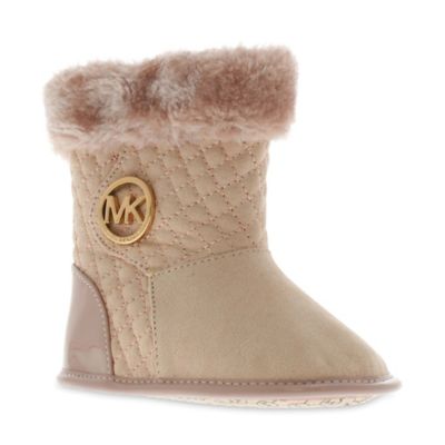 mk quilted boots