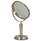 Alternate image 1 for Anaheim 1x/5x 2-Sided Vanity Swivel Mirror in Brushed Nickel