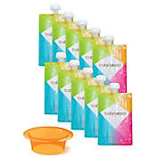 Baby Brezza&reg; 10-Pack 7 oz. Easy Fill Reusable Food Pouches