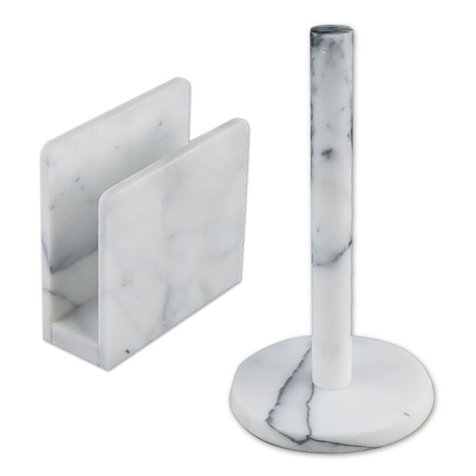 Artisanal Kitchen Supply® Marble Paper Towel Holder in ...