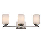Alternate image 0 for Bel Air Lighting Mod Space 3-Light Wall Sconce in Brushed Nickel