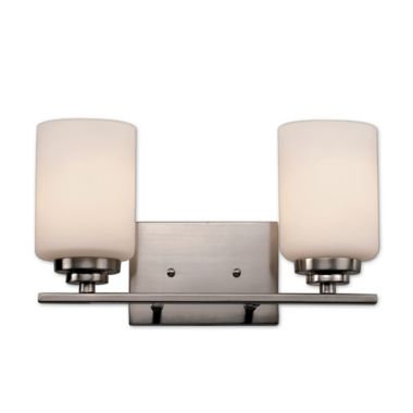 Bel Air Lighting Mod Space 2-Light Wall Sconce in Brushed Nickel. View a larger version of this product image.