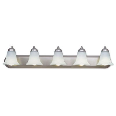 Bel Air Lighting Odyssey 5-Light Brushed Nickel Bath Light 