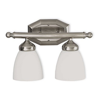 Bel Air Double Bath Bar in Nickel. View a larger version of this product image.