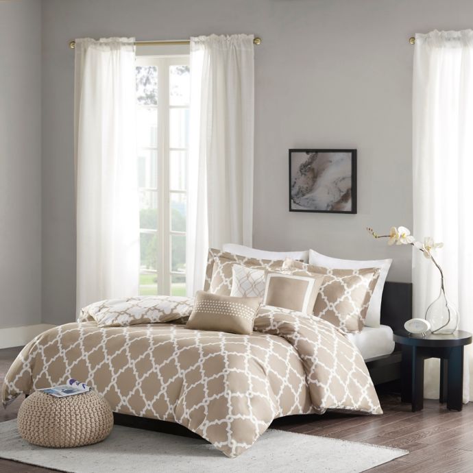 madison park essentials merritt reversible complete comforter set nav