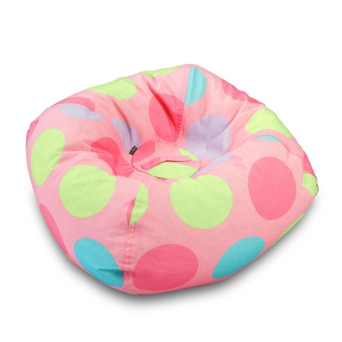 Medium Bean Bag Chair In Polka Dot Bed Bath Beyond