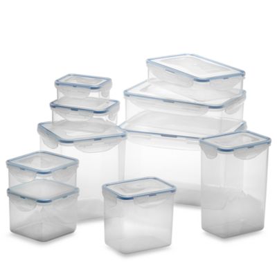 plastic locking storage containers