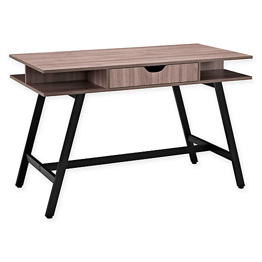 Alternate image 1 for Modway Turnabout Writing Desk in Birch Finish