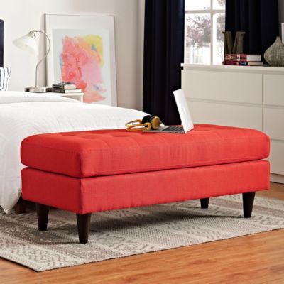 Modway Empress Fabric Bench | Bed Bath & Beyond