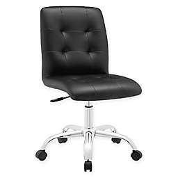 Modway Prim Armless Mid-Back Office Chair