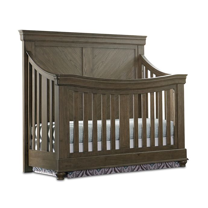 Bassettbaby Premier Parker 4 In 1 Convertible Crib In Cobblestone