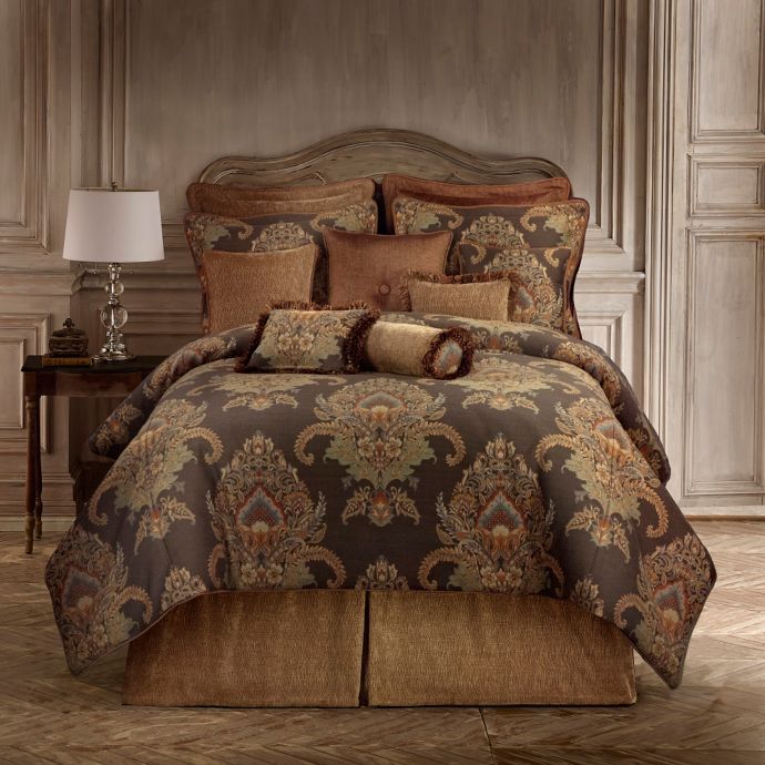 Rose Tree Bayonne Comforter Set In Brown Bed Bath Beyond