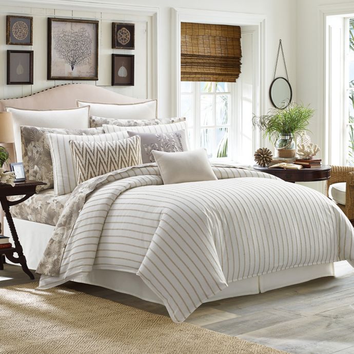 Tommy Bahama Sandy Coast Duvet Cover Set In Beige Bed Bath Beyond