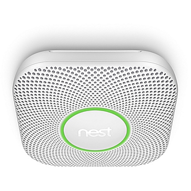 Google Nest Protect Second Generation Wired Smoke and Carbon Monoxide Alarm. View a larger version of this product image.