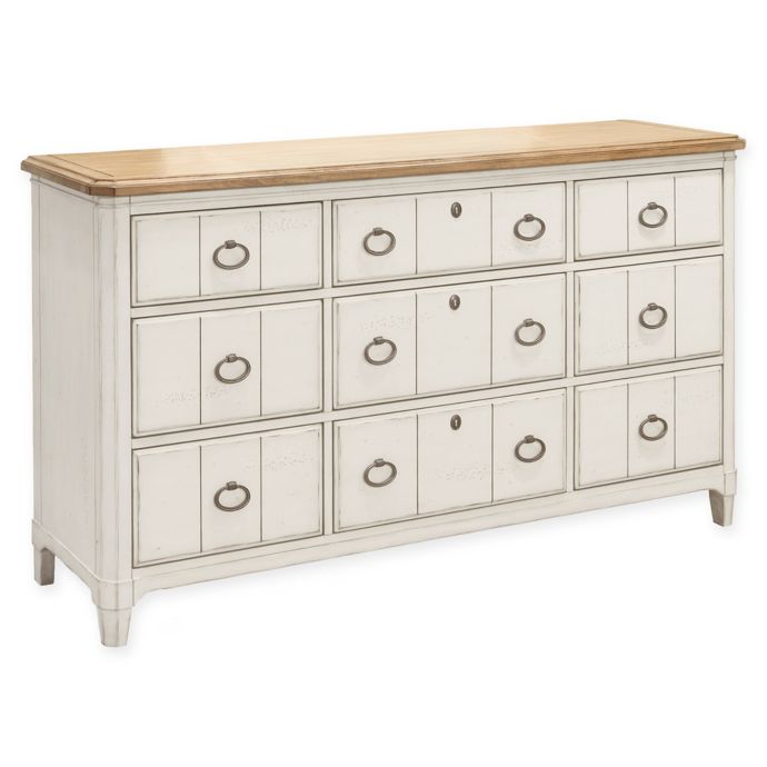 Panama Jack Millbrook 9 Drawer Dresser In White Bed Bath Beyond