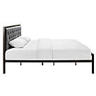 Alternate image 1 for Modway Mia Fabric Bed Frame