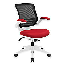Modway Edge White Base Office Chair