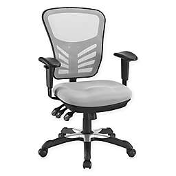 Modway Articulate Mesh Office Chair in Grey
