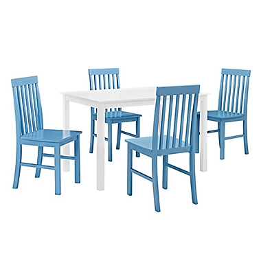 Forest Gate&trade; Liam 5-Piece Dining Set in Powder Blue. View a larger version of this product image.