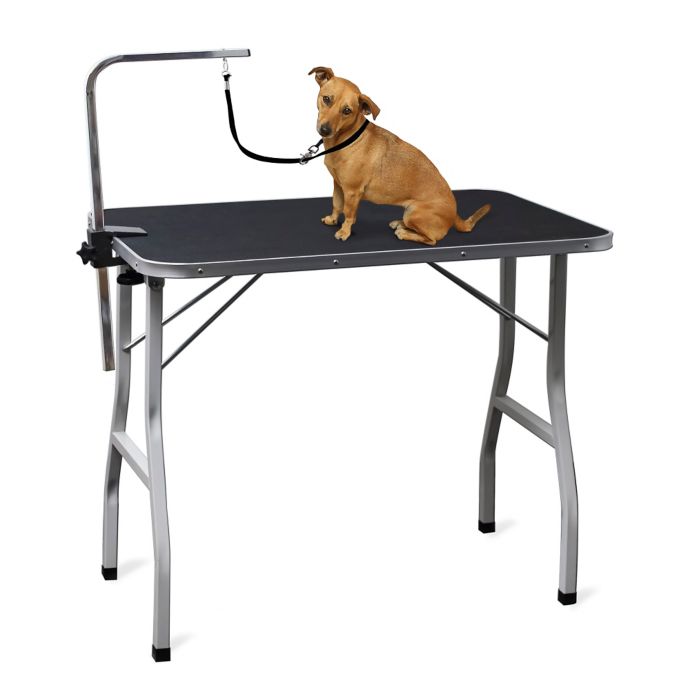 Oxgord Pet Grooming Table With Leash Attachment Bed Bath