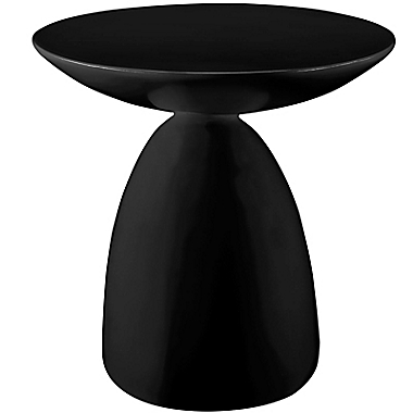Flow Side Table in Black. View a larger version of this product image.