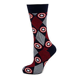 Marvel® Captain America Argyle Socks in Navy