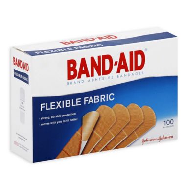 Johnson & Johnson&reg; 100-Count Band-Aid&reg; All-In-One Size Adhesive Bandages. View a larger version of this product image.
