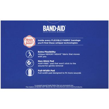 Johnson & Johnson&reg; 100-Count Band-Aid&reg; All-In-One Size Adhesive Bandages. View a larger version of this product image.