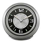 Alternate image 0 for Bulova Lite Night Round Alarm Clock in Silver Grey
