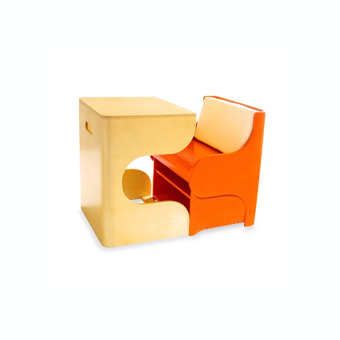 P Kolino Klick Children S Desk In Orange Bed Bath Beyond