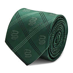 Harry Potter Slytherin Plaid Tie in Green