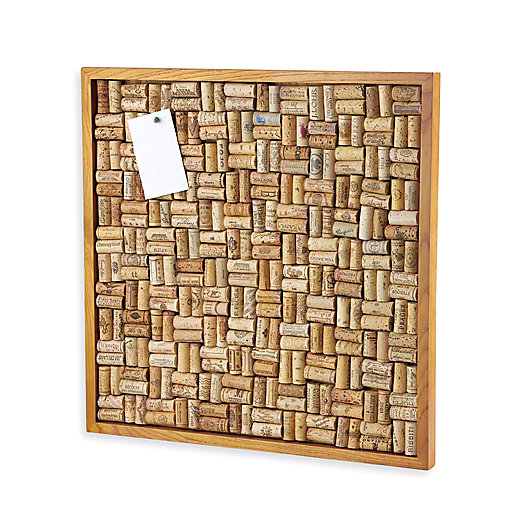Alternate image 1 for Wine Enthusiast 22-Inch x 22-Inch Cork Board