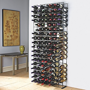 Wine Enthusiast 144-Bottle Metal Grid Wine Rack. View a larger version of this product image.