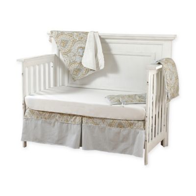 cream crib bedding