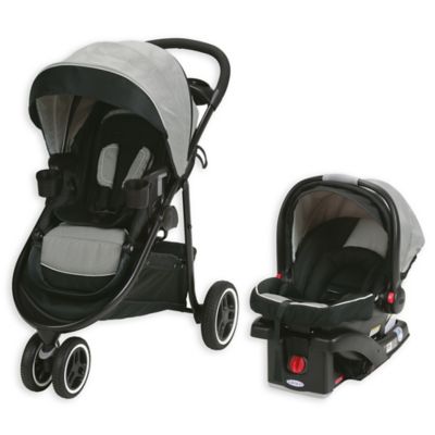 graco three wheel travel system