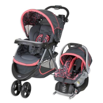 baby trend coral floral
