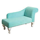 Alternate image 0 for HomePop Kids Chaise Lounge in Turquoise