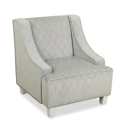 Alternate image 1 for HomePop Swoop Juvenile Chair in Grey