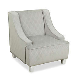 HomePop Swoop Juvenile Chair in Grey